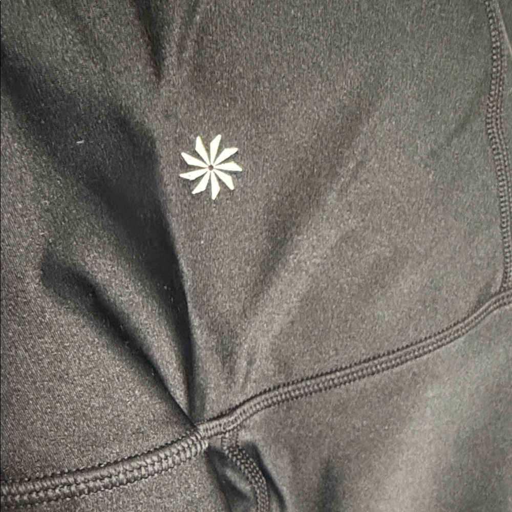 Athleta Black Elation Sheen Leggings - Picture 5 of 5